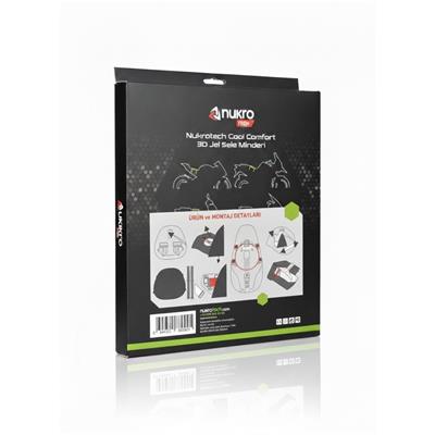Nukrotech Cool Comfort 3D Jel Sele Minderi - Cruiser