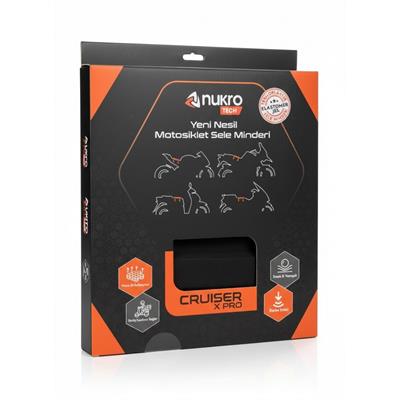 Nukrotech Cruiser-X PRO Yeni Nesil Motosiklet Sele Minderi