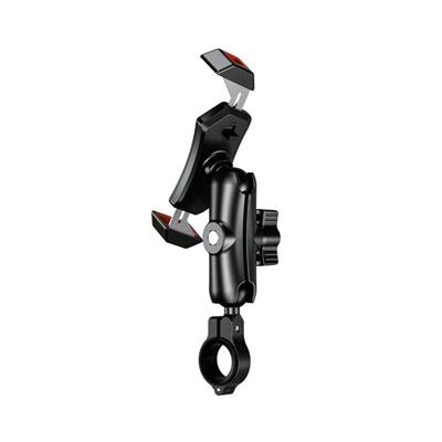 Nukrotech MLS-54 Mafsallı Gidon Bağlantılı Motosiklet Telefon Tutucu