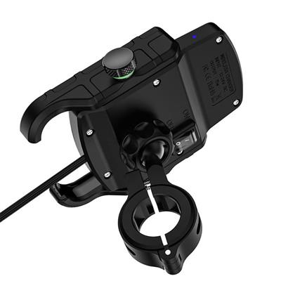 Nukrotech SF PLUS Wireless Şarjlı ve TYPE C Motosiklet Telefon Tutucu