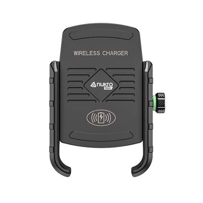 Nukrotech SF Wireless Şarjlı Motosiklet Telefon Tutucu