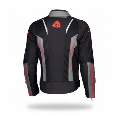 Nukrowear Guardio Kırmızı Erkek 3 Mevsim Motosiklet Ceketi