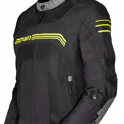 Nukrowear Guardio Sarı Erkek 3 Mevsim Motosiklet Ceketi
