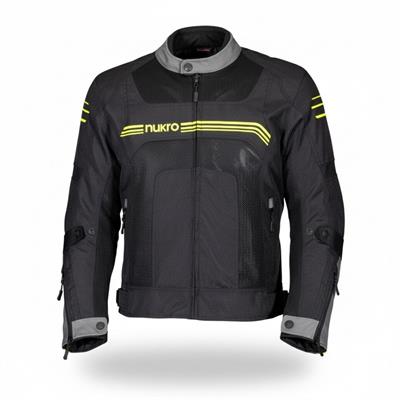 Nukrowear Guardio Sarı Erkek 3 Mevsim Motosiklet Ceketi