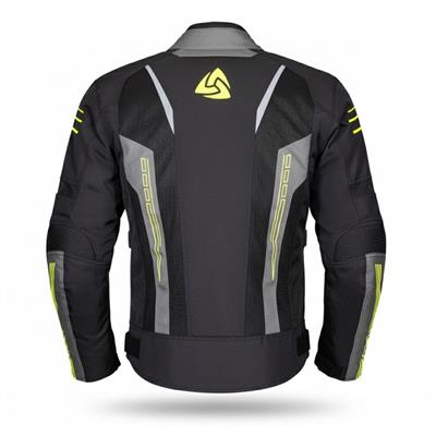 Nukrowear Guardio Sarı Erkek 3 Mevsim Motosiklet Ceketi