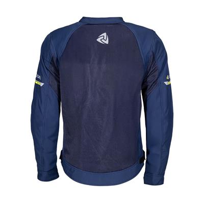 Nukrowear Jasper Mavi Softshell Erkek Motosiklet Ceketi