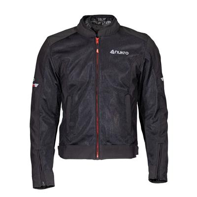 Nukrowear Jasper Siyah Softshell Erkek Motosiklet Ceketi