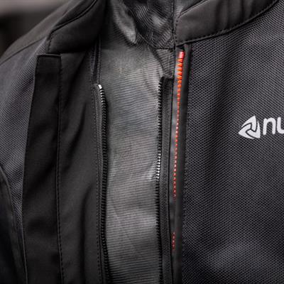 Nukrowear Jasper Siyah Softshell Erkek Motosiklet Ceketi