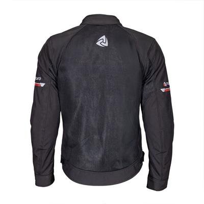 Nukrowear Jasper Siyah Softshell Erkek Motosiklet Ceketi