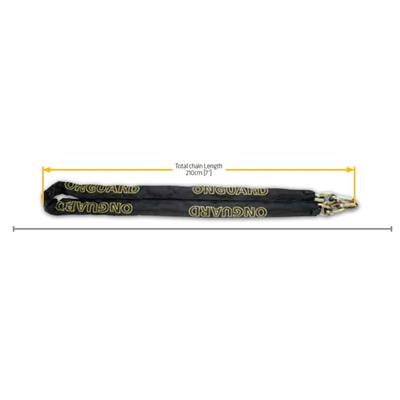 Onguard Anahtar Kilitli Beast Zincir 8018L 210cm x 12mm
