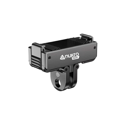 QUICKDOCK QDX4-A6 Manyetik ve Kilitli Aksiyon Kamera Montaj Adaptörü 1/4 Dişli – Action 6 Uyumlu