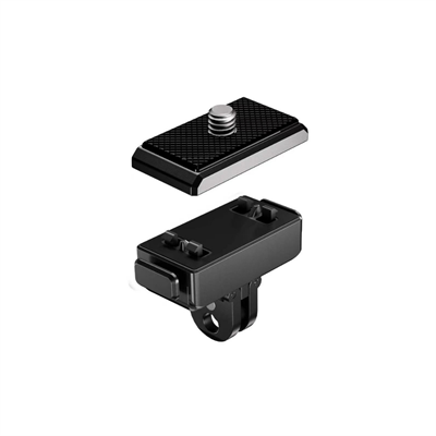 QUICKDOCK QDX5-AC Manyetik ve Kilitli Aksiyon Kamera Montaj Adaptörü 1/4 Dişli – Değiştirilebilir Aksiyon Kamera Bağlantılı