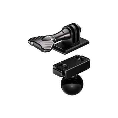 QUICKDOCK QDX5-BD Manyetik ve Kilitli Aksiyon Kamera Montaj Adaptörü Standart Bağlantılı – 25mm Toplu Mafsal Uyumlu – Değiştirilebilir Aksiyon Kamera Bağlantılı