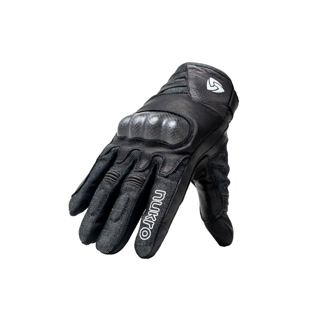 Nukro MILAN Denim Deri Eldiven