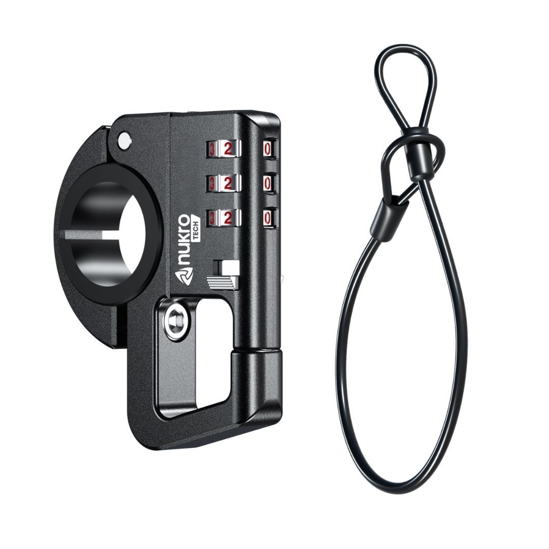 Nukrotech CBK-4 Şifreli Motosiklet Kask Kilidi 