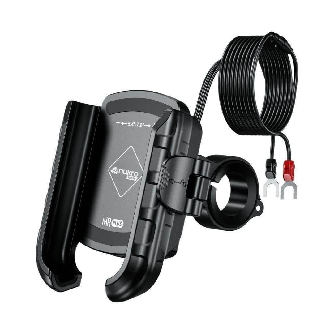 Nukrotech MR PLUS TYPE C Şarjlı Motosiklet Telefon Tutucu