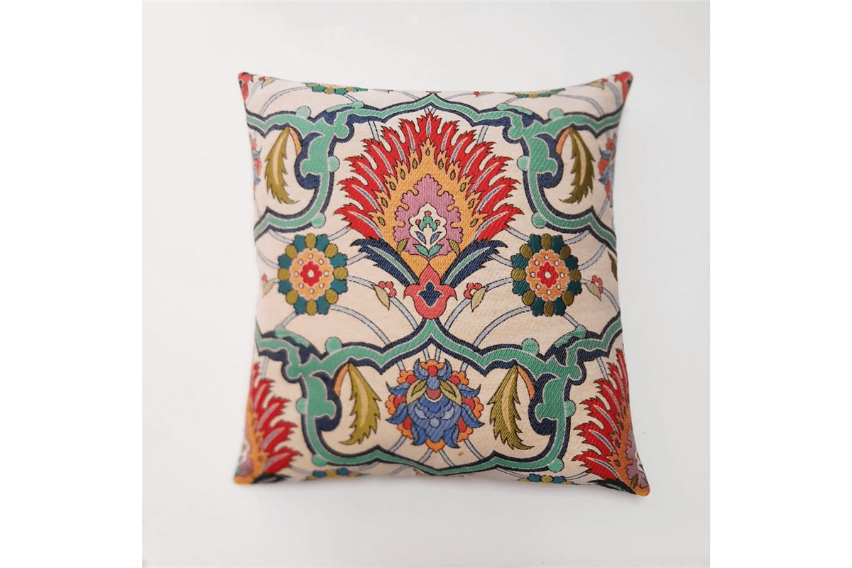 High Quality 4 Pieces Pillow Case with Elegant Hand-Woven Pattern. Hand Woven Pillow Case | pillow | 100% cotton decorative throw pillows, 40X40