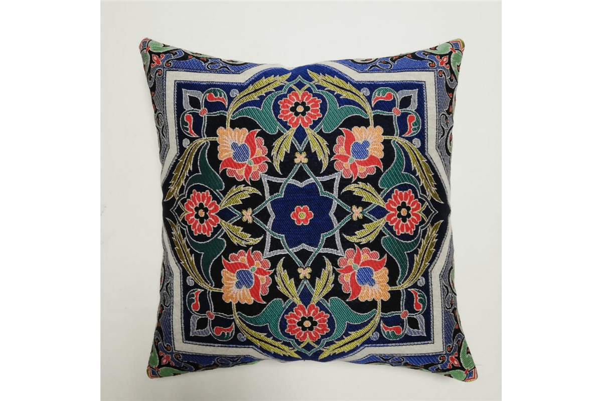 High Quality 4 Pieces Pillow Case with Elegant Hand-Woven Pattern. Hand Woven Pillow Case | pillow | 100% cotton decorative throw pillows, 40X40