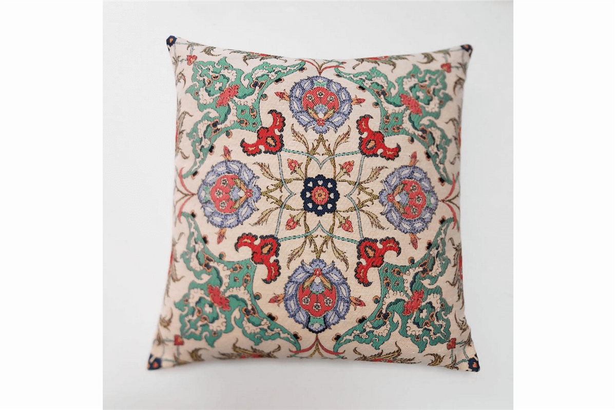 High Quality 4 Pieces Pillow Case with Elegant Hand-Woven Pattern. Hand Woven Pillow Case | pillow | 100% cotton decorative throw pillows, 40X40