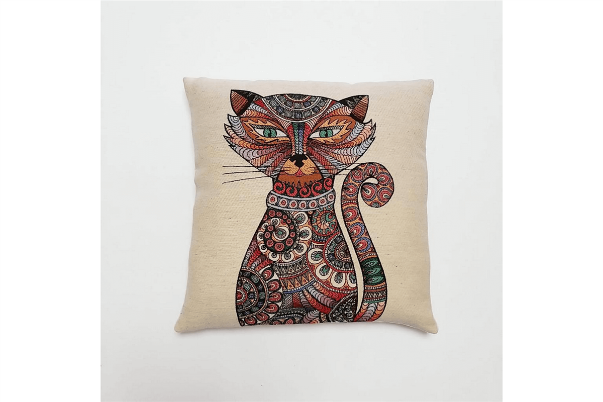 High Quality 4 Pieces Pillow Case with Elegant Hand-Woven Pattern. Hand Woven Pillow Case | pillow | 100% cotton decorative throw pillows, 40X40