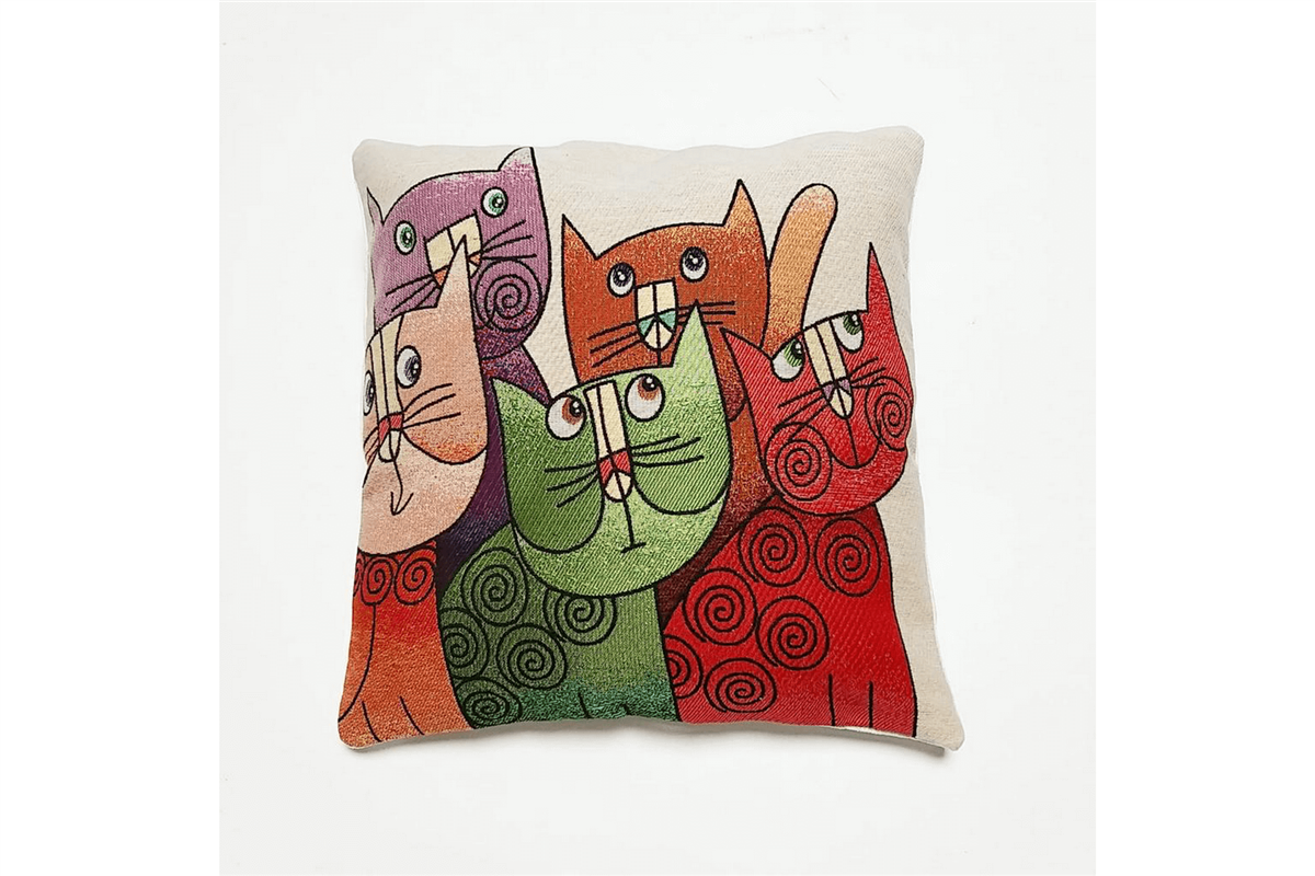 High Quality 4 Pieces Pillow Case with Elegant Hand-Woven Pattern. Hand Woven Pillow Case | pillow | 100% cotton decorative throw pillows, 40X40