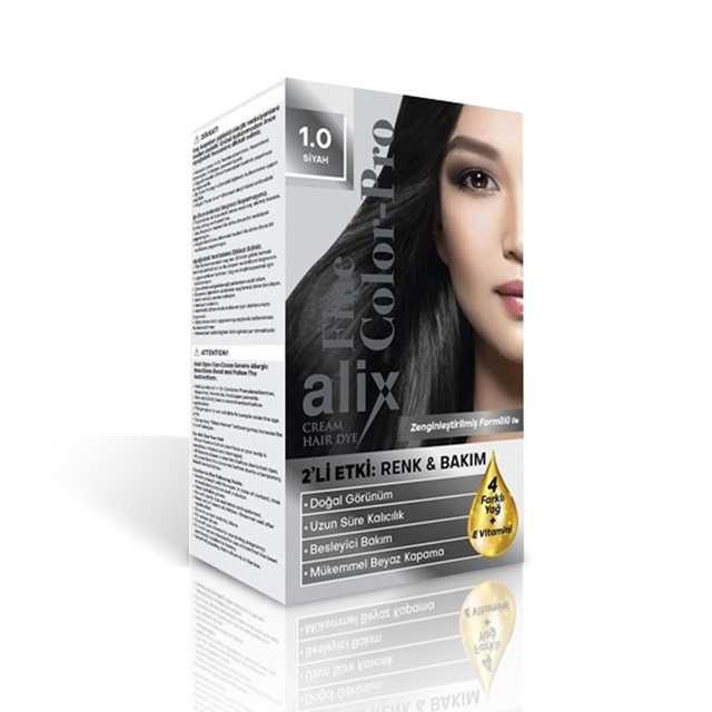 Alix Set Saç Boyası 1.0 Siyah