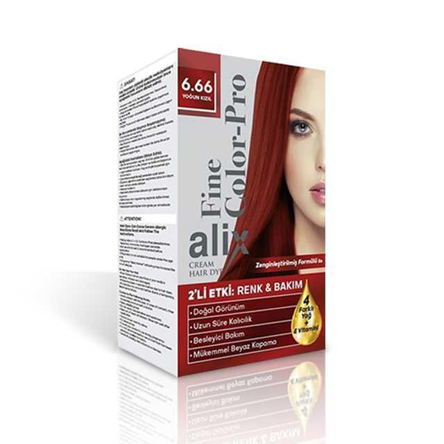 ALIX SET SAC BOYASI 6.66 Yoğun Kızıl