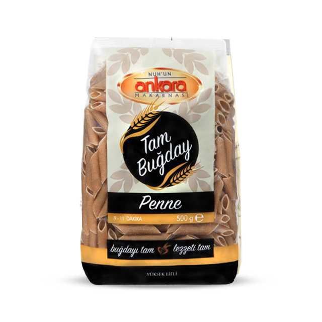 Ankara Tam Buğday Makarna Penne 500gr