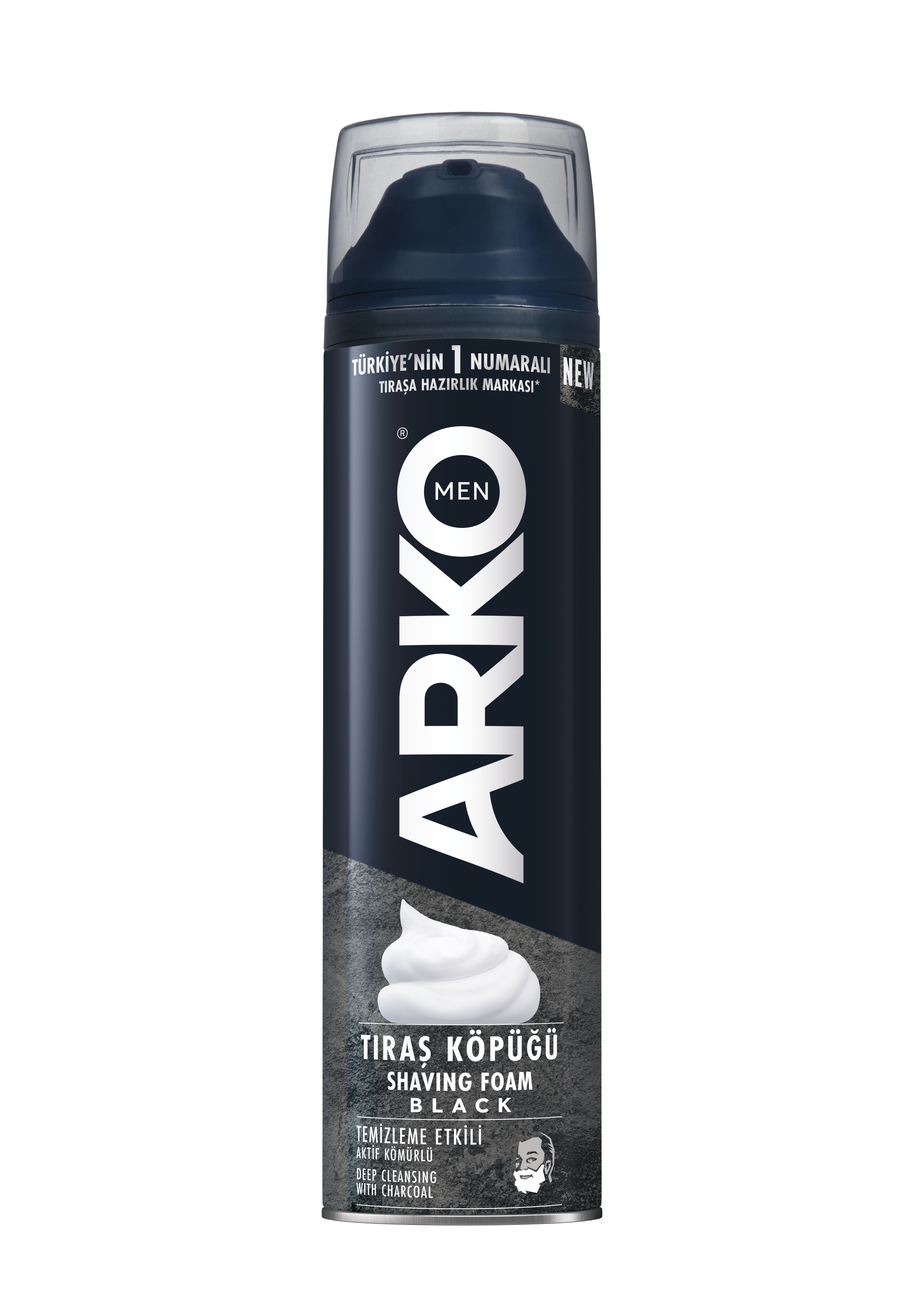 Arko Tıraş Köpük Black 200ml