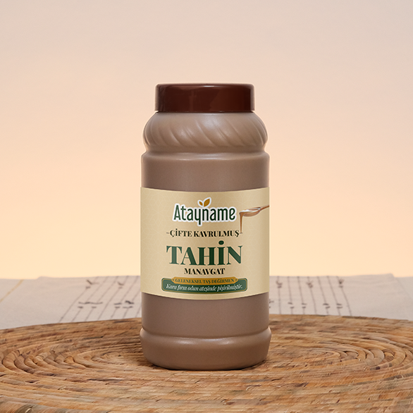 ATAYNAME MANAVGAT TAHIN 900gr CIFTE KAVRUM