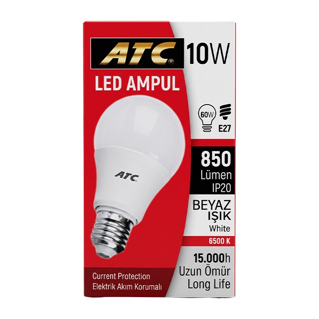 ATC 10w 4lu BEYAZ LED AMPUL