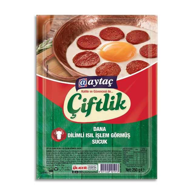 Aytaç Dana Dilimli Sucuk 250gr