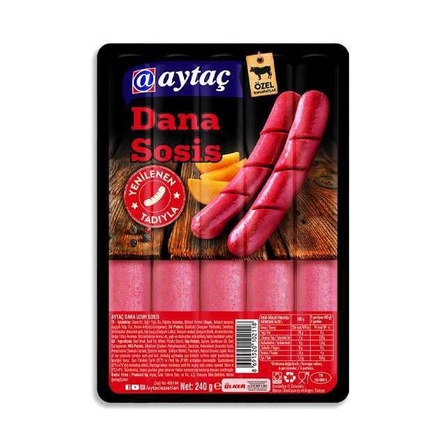 Aytaç Dana Sosis 5li 240gr