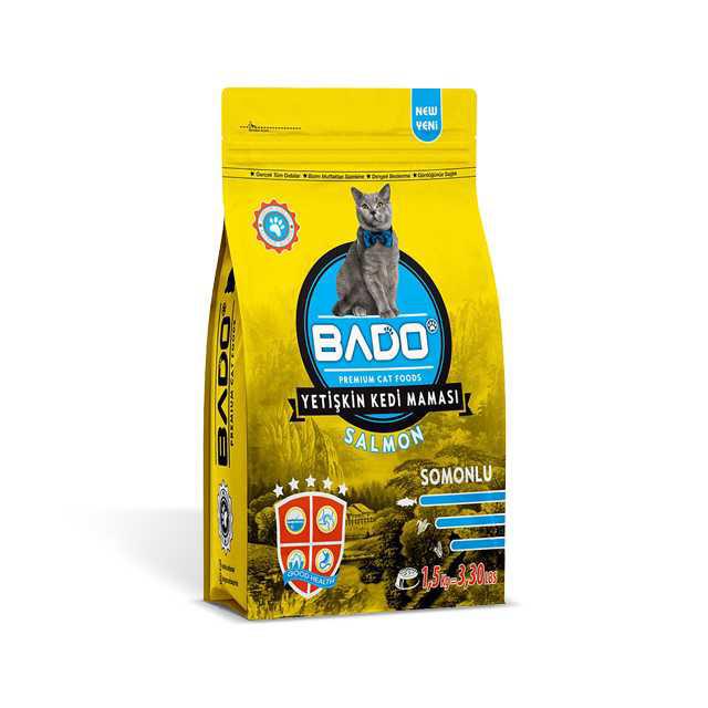 Bado Kedi Maması Somonlu 1500gr