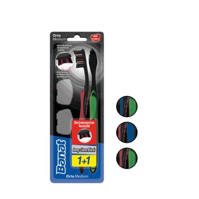 Banat Deep Clean Diş Fırçası 1+1