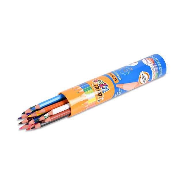 Bic Evolution Kuru Boya 12+1 Metal Tüp