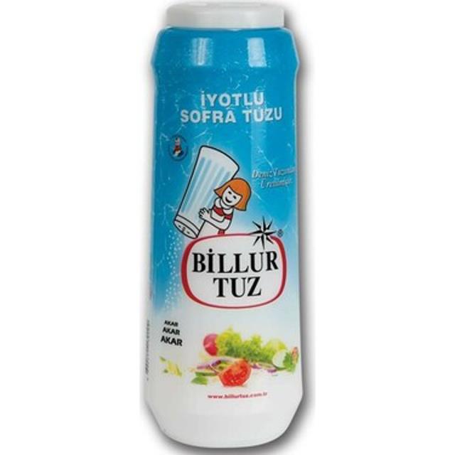 Billur Tuz  500gr Plastik Tuzluk İyotlu