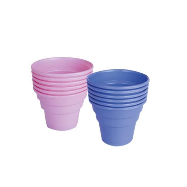 Bino 334 Plastik Renkli Cup Bardak 6lı