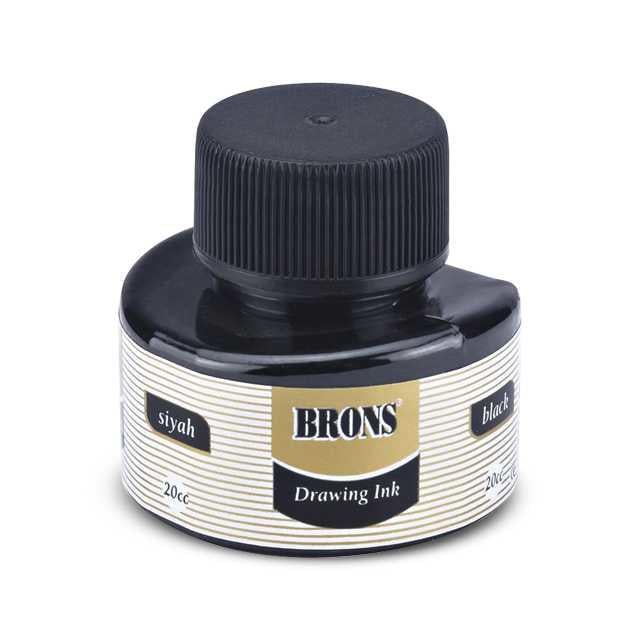 Brons Br-317 Siyah Çini Mürekkep