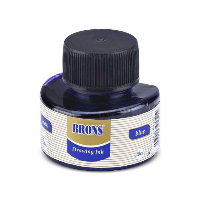 Brons Br-318 Mavi Çini Mürekkep