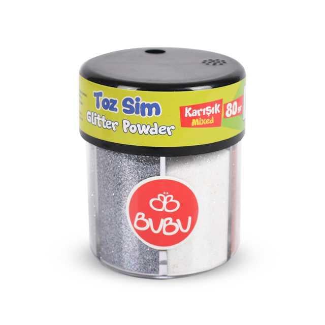 Bubu Pls002 Yıldızlı Toz Sim 80 Gr 6 lı