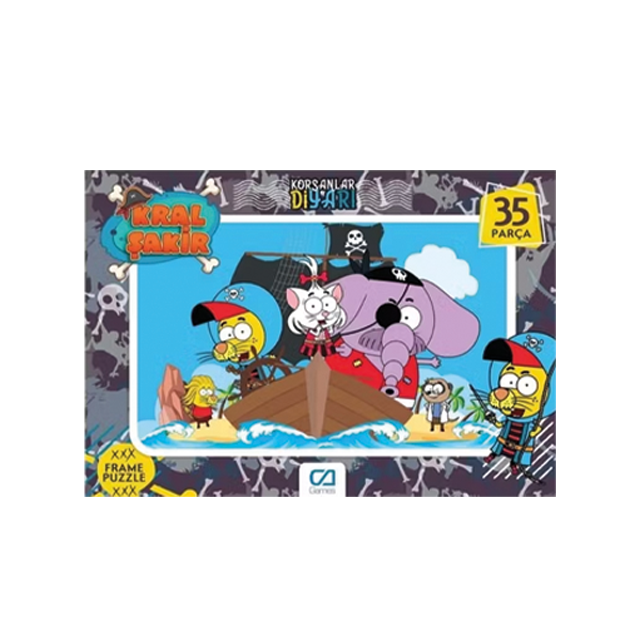 Ca 5049 Kral Şakir Puzzle 35 Parça