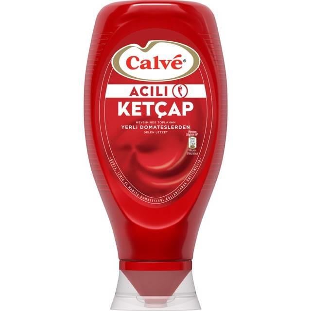 Calve Ketçap Acı 610 Gr.