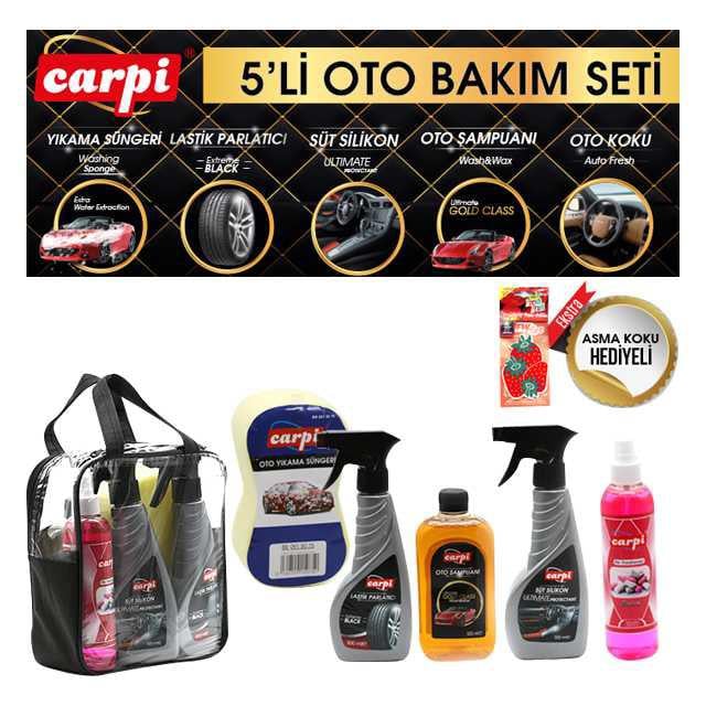 CARPI 5lı OTO BAKIM SETI
