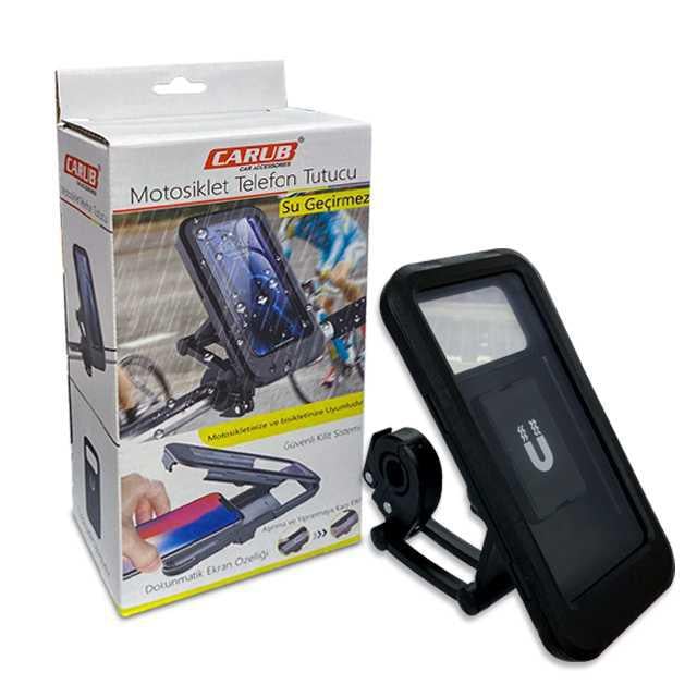 Carub BR-5901961 Motosıklet Telefon Tutucu