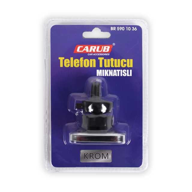 Carub BR5901036 Mıkn Telefon tutucu Krom
