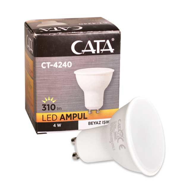 Cata CT-4240 4W Led GU10 Duy Çanak Ampul
