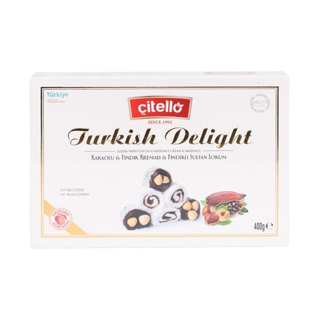 CITELLO KAKAO.FINDIKLI SULT.LOKUM 400g