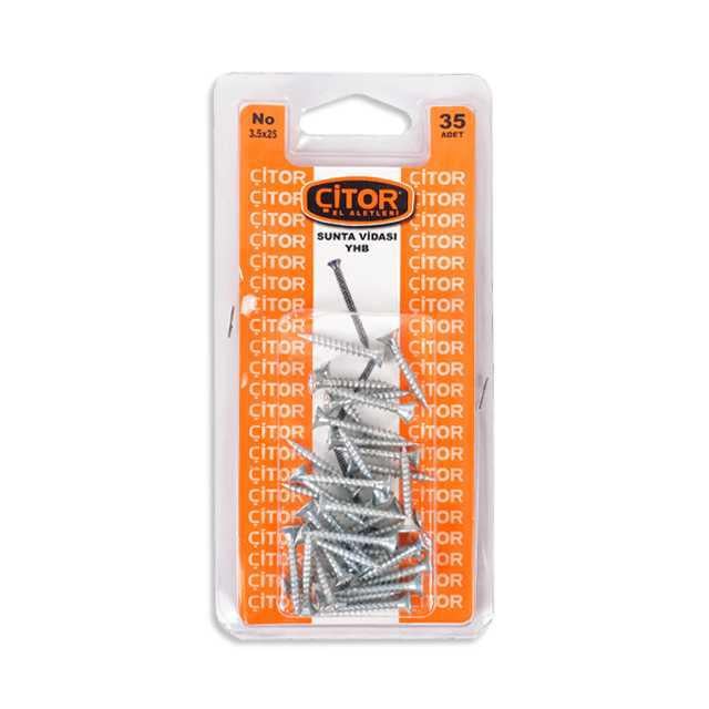 Cıtor Ctr-072 3,5x25 35adet Sunta Vidası