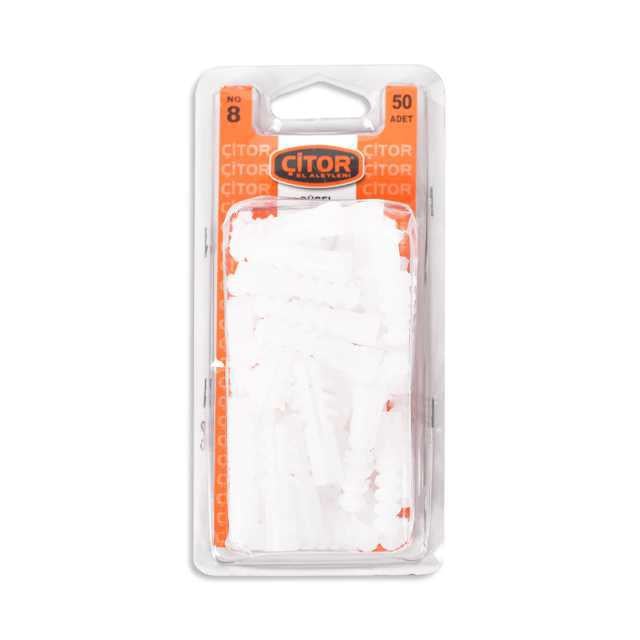 CITOR CTR-079 8no PLASTIK DUBEL 50adet